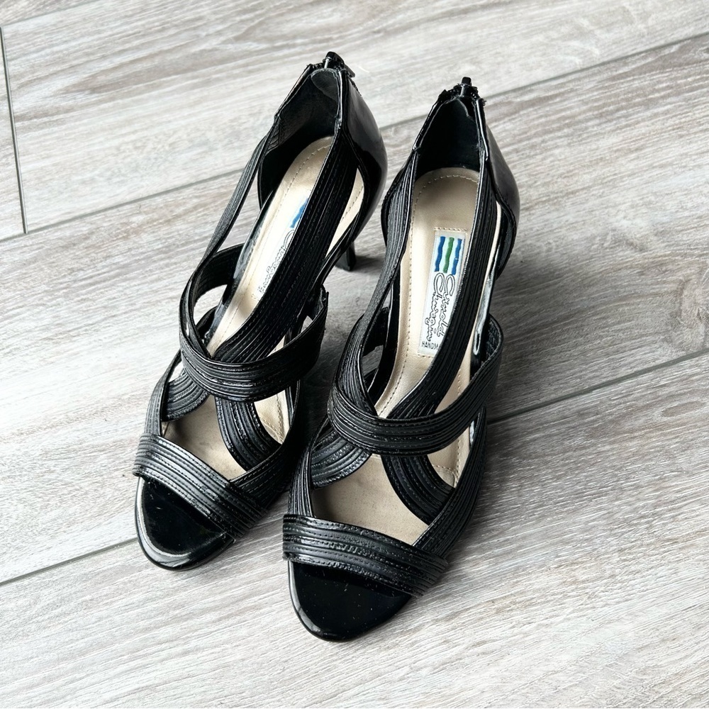 Arnold Churgin Handmade Patent Leather Gladiator Sandal